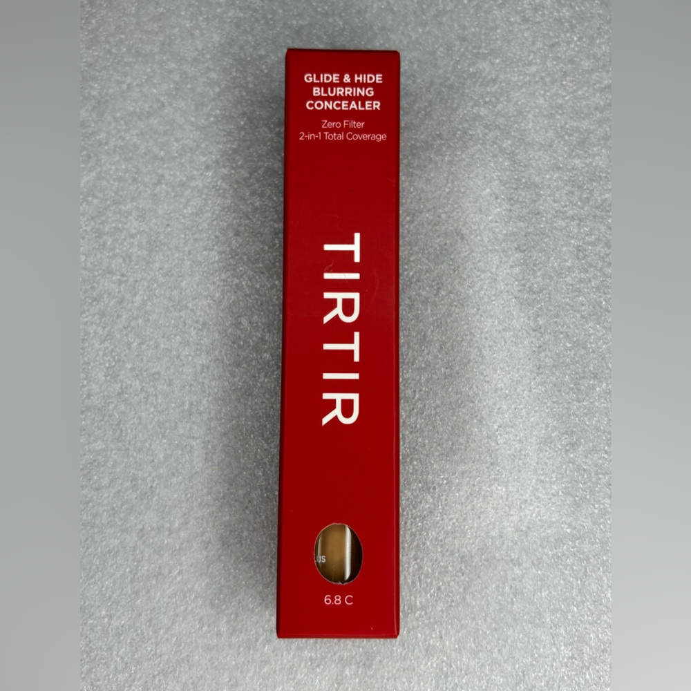 TIRTIR Glide and‎ Hide Blurring Concealer Long Lasting Wear #6.8 C Make Up